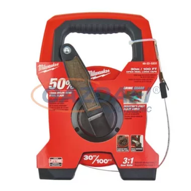 MILWAUKEE 48225203 keretes mérőszalag 30 m/100 láb - 1 db