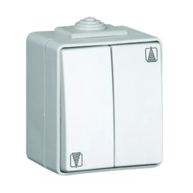 Efapel 48281 CBR IP65 Redőny nyomógomb, elektronikus retesszel