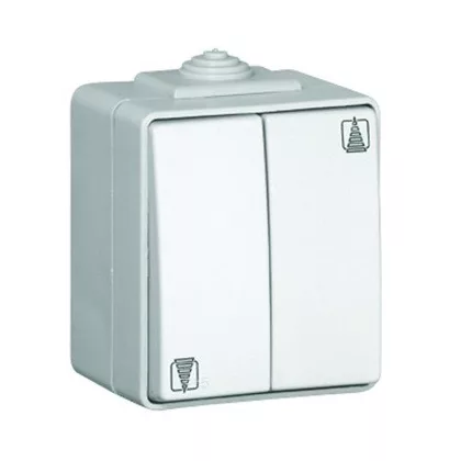   Efapel 48283 CBR IP65 Redőny nyomógomb, több pontról való mozgatáshoz