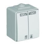 Efapel 48290 CBR IP65 Redőnykapcsoló