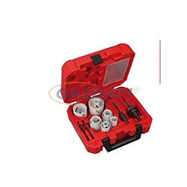 MILWAUKEE 49224152 Lyukfűrész (körkivágó) készlet 14db-os Bimetál kobalt
