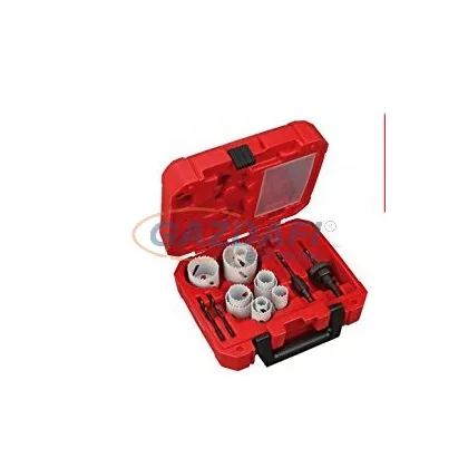   MILWAUKEE 49224152 Lyukfűrész (körkivágó) készlet 14db-os Bimetál kobalt