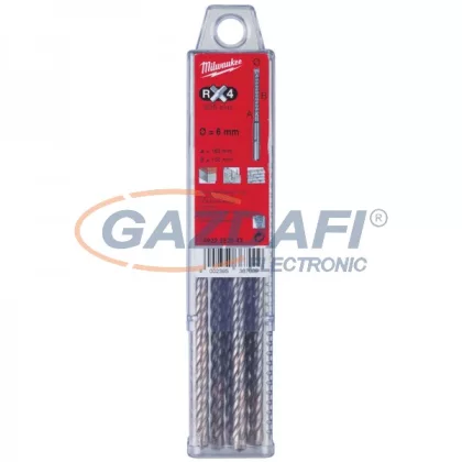   MILWAUKEE 4932352041 Fúrószár SDS-plus 4élű 5,5x160/100mm 10db
