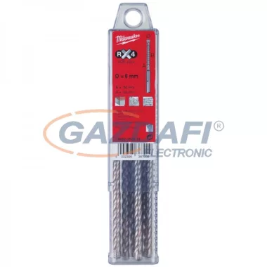 MILWAUKEE 4932352046 Fúrószár SDS-plus 4élű 8x160/100mm 10db