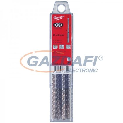   MILWAUKEE 4932352050 Fúrószár SDS-plus 4élű 12x210/150mm 10db