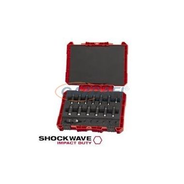 MILWAUKEE 4932352862 Shockwave Impact Duty™ ¼˝ Dugókulcs készlet (20 darabos)