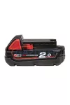 MILWAUKEE M18 B2 REDLITHIUM-ION akkumulátor, M18 rendszerhez 18 VDC, 2,0 Ah