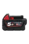 MILWAUKEE M18 B5 REDLITHIUM-ION akkumulátor, M18 rendszerhez 18 VDC, 5,0 Ah MILWAUKEE M18 B5 REDLITHIUM-ION akkumulátor, M18 rendszerhez 18 VDC, 5,0 Ah