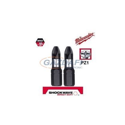 MILWAUKEE 4932430860 Csavarozó bit PZ1 25mm