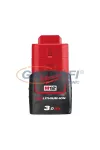 MILWAUKEE M12 B3 REDLITHIUM-ION akkumulátor, M12 rendszerhez 12 VDC, 3,0 Ah