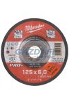 MILWAUKEE 4932451502 Csiszolókorong (tisztítókorong) fémhez 125x6 hajlított