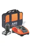 AEG SETL1240-BLK Akkumulátor és töltő szett 12V, 4,0Ah
