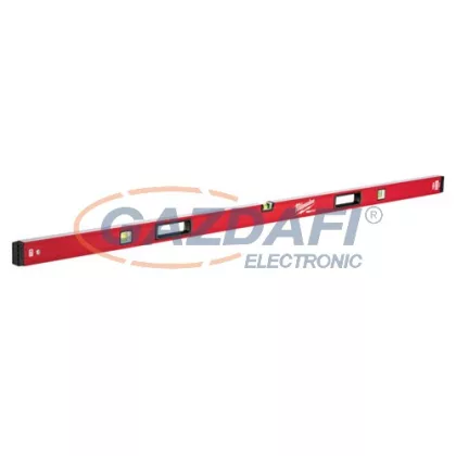   MILWAUKEE 4932459072 Vízmérték REDSTICK Megerősített bordákkal 200 cm