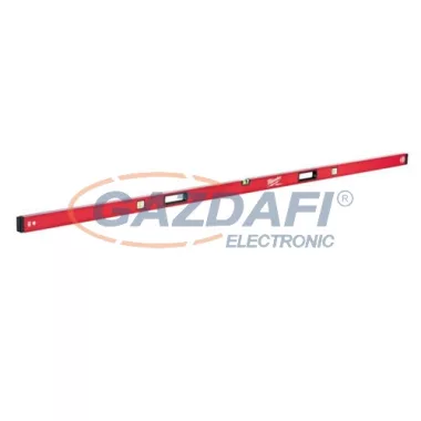 MILWAUKEE 4932459074 Vízmérték REDSTICK Megerősített bordákkal 240 cm