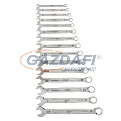   MILWAUKEE 4932464258 Csillag-villáskulcs készlet, metrikus, 15 részes