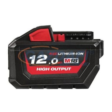 MILWAUKEE M18 HB12 REDLITHIUM-ION akkumulátor, M18 rendszerhez 18 VDC, 12,0 Ah