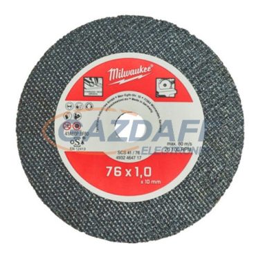 MILWAUKEE 4932464717 fémvágó tárcsa, 76mm