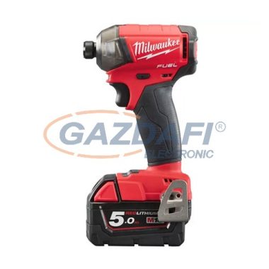 MILWAUKEE M18 FQID-502X szénkefe nélküli hidraulikus ütvecsavarozó töltővel és 2 db akkumulátorral