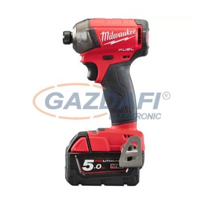   MILWAUKEE M18 FQID-502X szénkefe nélküli hidraulikus ütvecsavarozó töltővel és 2 db akkumulátorral