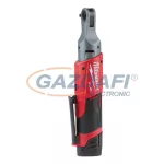   MILWAUKEE M12 FIR14-201B akkus szuperkompakt 1/4" racsnis csavarkulcs töltővel és akkumulátorral