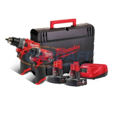 MILWAUKEE M12 FPP2A-402X FUEL Set de scule electrice cu acumulator