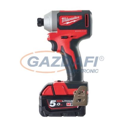   MILWAUKEE M18 CBLID-402C szénkefe nélküli ütvecsavarozó töltővel és 2 db akkumulátorral