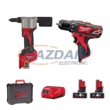 MILWAUKEE M12 BDDBPRT1-402C erőcsomag