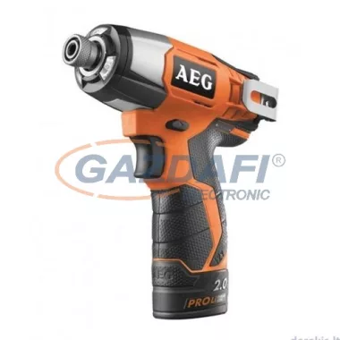 AEG BSS12CLI-202C ultra kompakt ütvecsavarozó, akkumulátoros, 12V