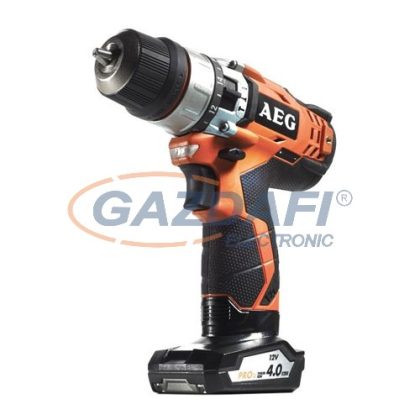   AEG BSB12C2LI-402B kompakt ütvefúró, 12V, töltővel és 2 db akkumulátorral