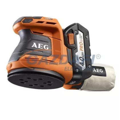   AEG BEX 18-125LI-402C excenter csiszoló, akkumulátoros, 18V