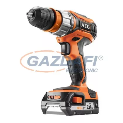   AEG BS 18C2X Li-202C kompakt fúró-csavarozó, akkumulátoros, 18V
