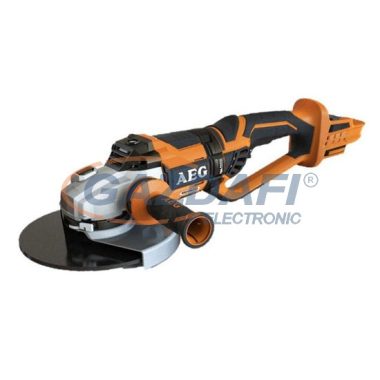 AEG BEWS 18-230 BL-0 Brushless szénkefe nélküli nagy sarokcsiszoló, akkumulátoros, 18V