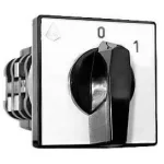   APATOR 4G25-10U előlapra szerelhető forgókapcsoló, 0-1, 25A, 3P, 690V, IP40