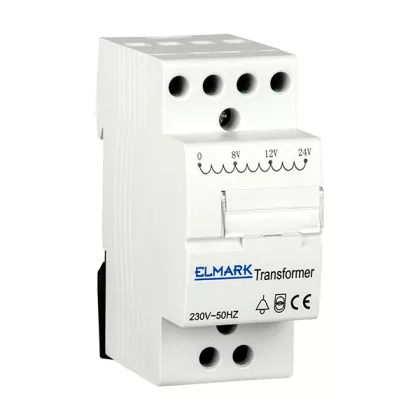 ELMARK cseng transzformátor DIN sínre, 230V