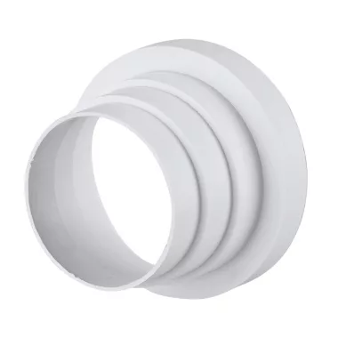 ELMARK PVC szkít elem csventilátorhoz, Ø100mm- Ø150mm