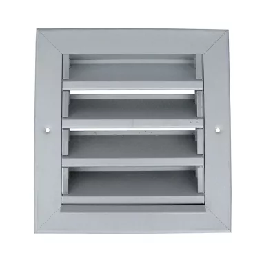 ELMARK ipari alumínium szellzrács, 300x300mm, szürke