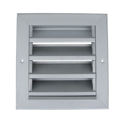 ELMARK ipari alumínium szellzrács, 350X350mm, szürke