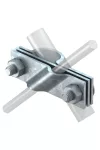 OBO 5001641 2760 20 FT Csatlakozóbilincs kör- és laposvezetőhöz 20mm merítetten tűzihorganyzott acél