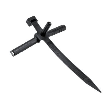 ELMARK kábelkötegel tipli, d=8mm, 95mm, fekete, 50db/csomag