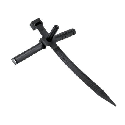   ELMARK kábelkötegel tipli, d=6mm, 95mm, fekete, 50db/csomag