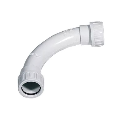 ELMARK PVC könyök 90°, d=32mm, IP65, szürke