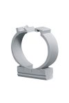 ELMARK snap-on PVC pipe clamp, d=16mm, gray, 100pcs/pack