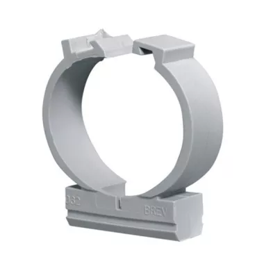 ELMARK pattintható PVC csbilincs, d=25mm, szürke, 100db/csomag