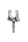 ELMARK PVC csbilincs fémcsavarral, d=20mm, szürke, 100db/csomag