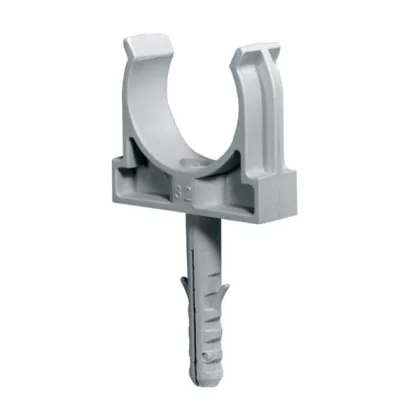   ELMARK PVC csbilincs fémcsavarral, d=20mm, szürke, 100db/csomag