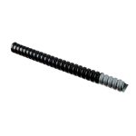 ELMARK acél spirál gégecs PVC szigeteléssel, 11/15,2mm, fekete