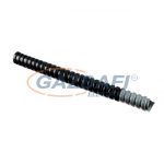   ELMARK acél spirál gégecső PVC szigeteléssel, 16/20,4mm, fekete