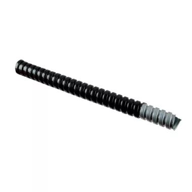 ELMARK acél spirál gégecs PVC szigeteléssel, 16/20,4mm, fekete