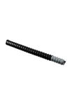 ELMARK acél spirál gégecs PVC szigeteléssel, 26/30,4mm, fekete