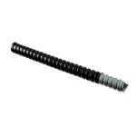   ELMARK acél spirál gégecs PVC szigeteléssel, 26/30,4mm, fekete